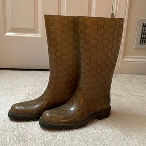Gucci Rubber Boots